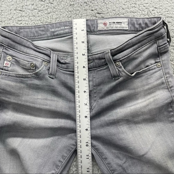 AG ADRIANO GOLDSHMEID SKINNY LEGGING ANKLE JEANS SIZE 25R - Picture 6 of 14